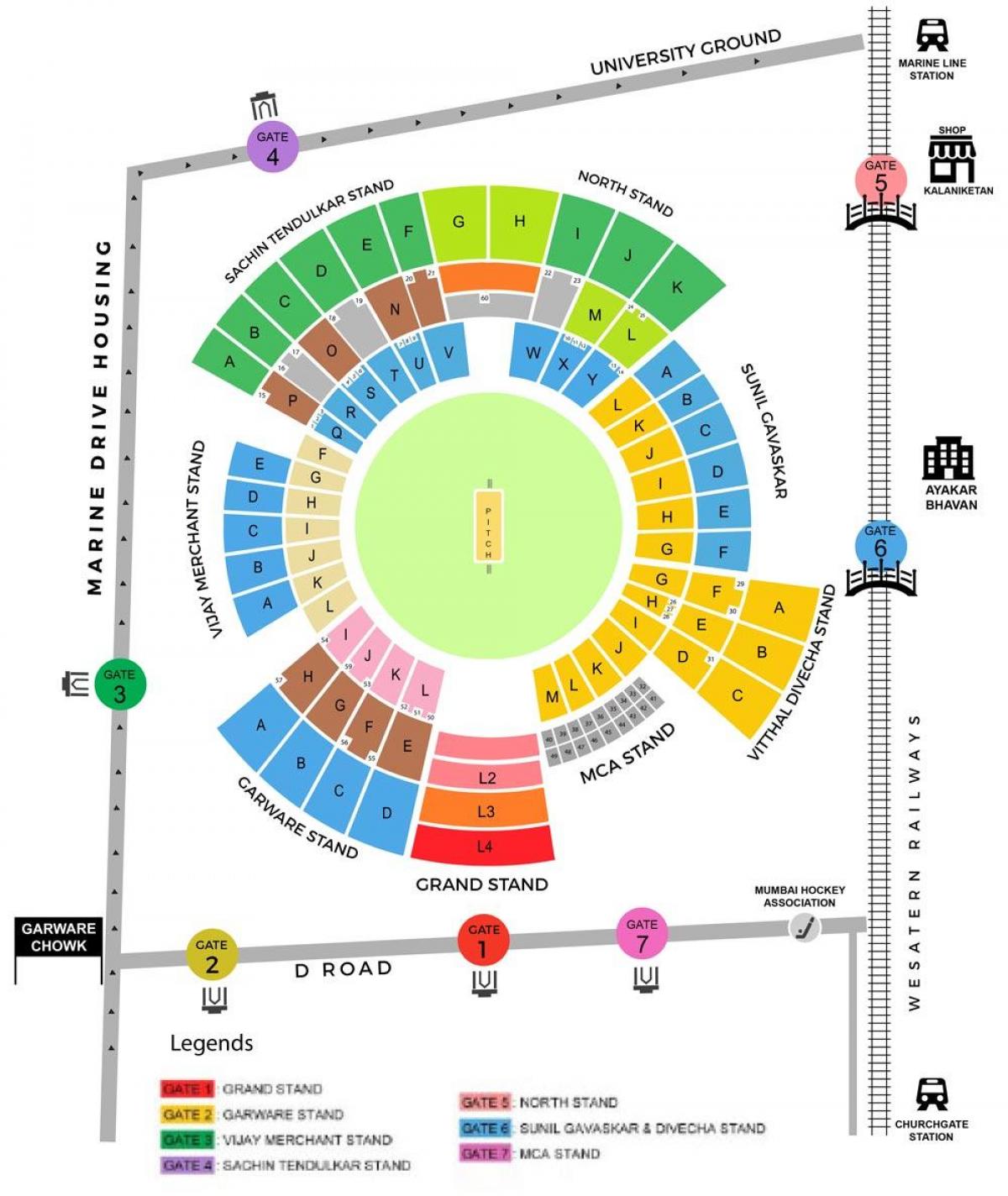 peta Wankhede stadium