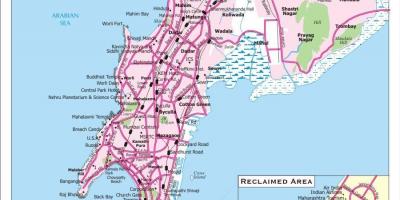 Peta jalan Mumbai