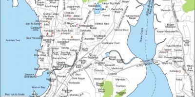 Peta Mumbai pusat