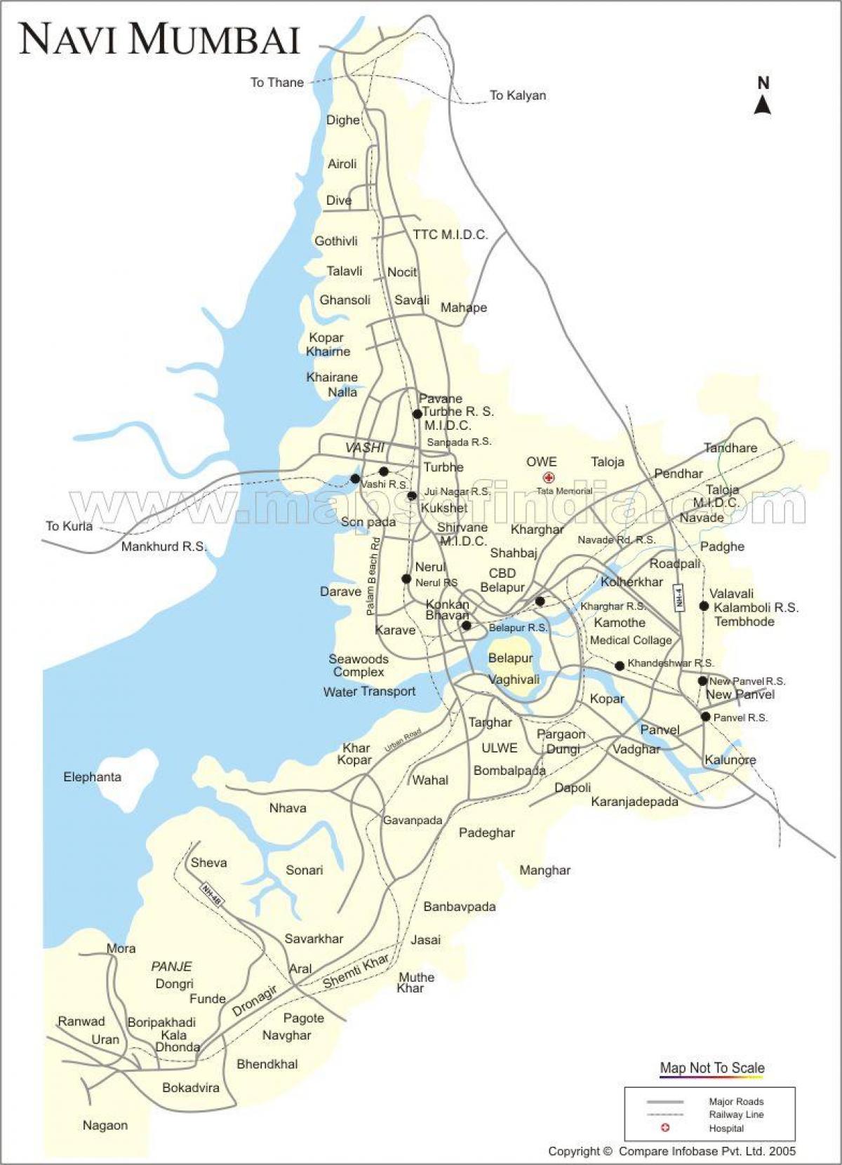 peta baru di Mumbai