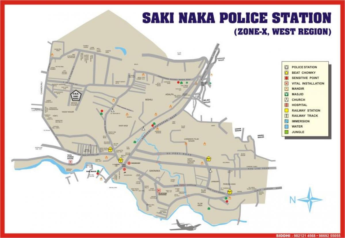 Mumbai Sakinaka peta